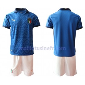Maillot de Foot Italie Domicile UEFA EURO 2020 - Enfant